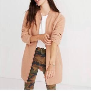 Madewell Tan Longline Coat